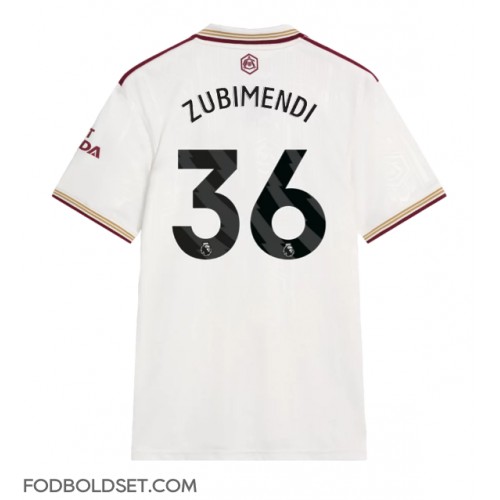 Arsenal Martin Zubimendi #36 Tredjetrøje 2025-26 Kortærmet